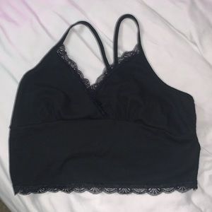 Black Lacey top